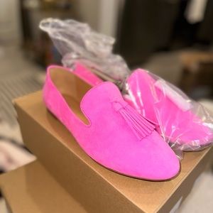 J Crew Smoking Loafers with tassel